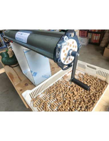 Taglio pellet manuale