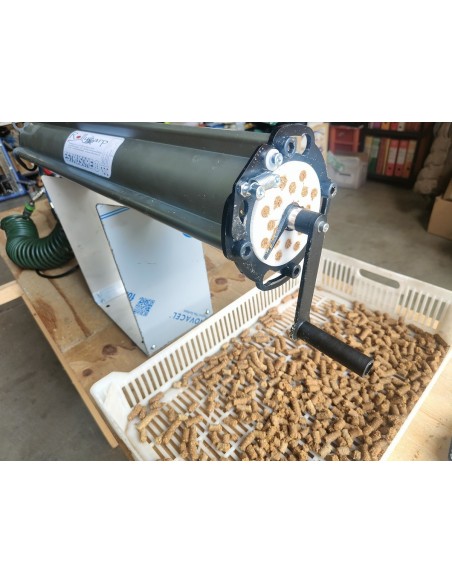 Taglio pellet manuale