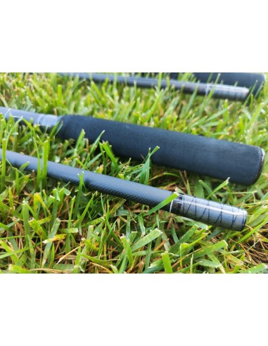 RCRod 10" Blank Matt Black 1K Ares