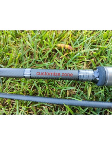 RCRod 10" Blank Matt Black 1K Ares