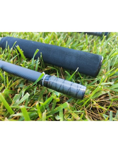 RCRod 10" Blank Matt Black 1K Ares