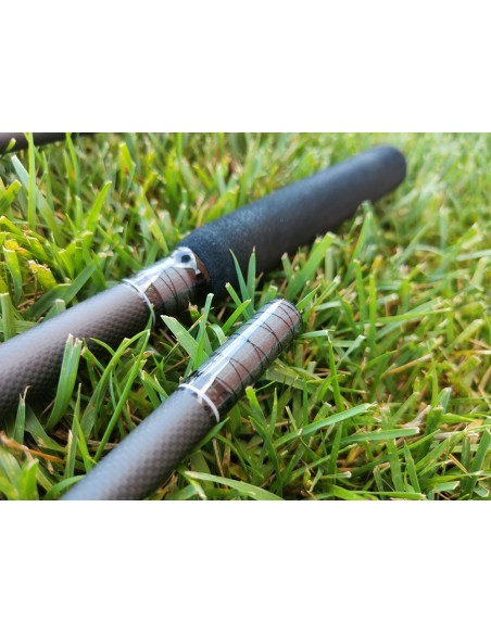 RCRod 10" Blank Matt Black 1K Ares