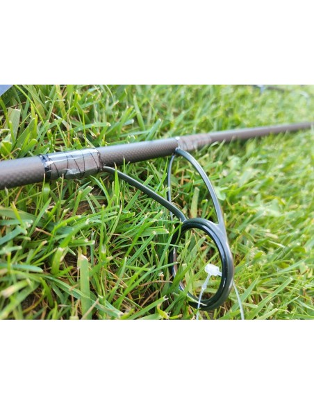 RCRod 10" Blank Matt Black 1K Ares