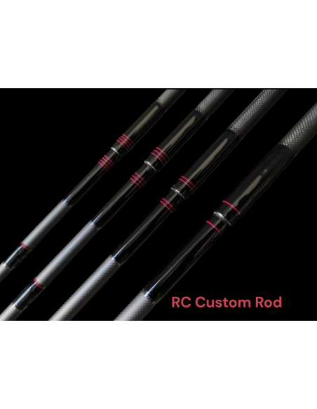 RC Rod 12" Blank Matt Black 1K Venere