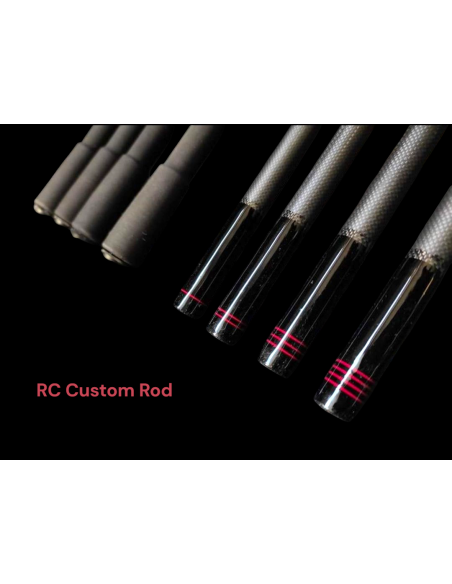 RC Rod 12" Blank Matt Black 1K Venere