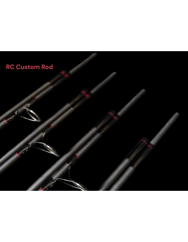 RC Rod 12" Blank Matt Black 1K Venere