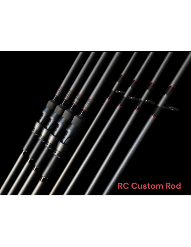 RC Rod 9" Blank Matt Black 1K Ares