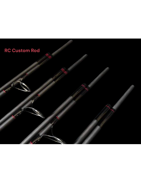 RC Rod 9" Blank Matt Black 1K Ares