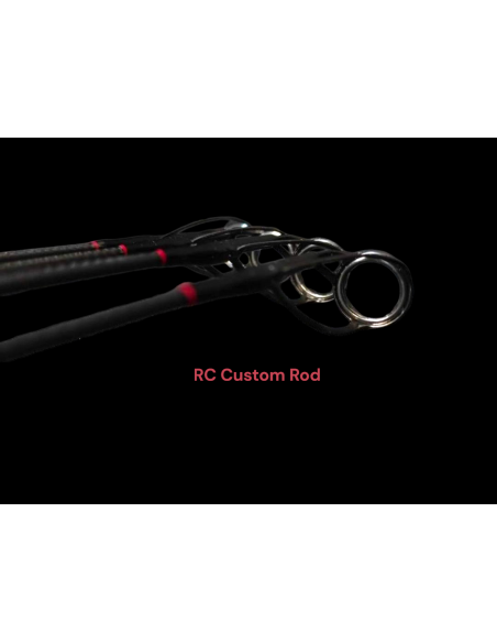 RC Rod 9" Blank Matt Black 1K Ares