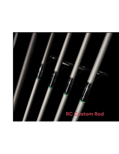 RC Rod 9" Blank Matt Black 1K Ares