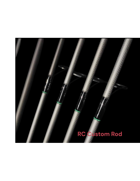 RC Rod 9" Blank Matt Black 1K Ares