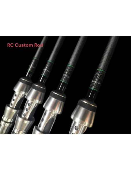 RC Rod 9" Blank Matt Black 1K Ares