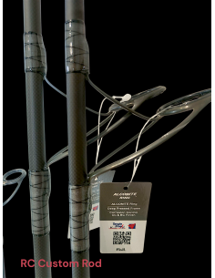 RCRod 10" Blank Matt Black 1K Ares