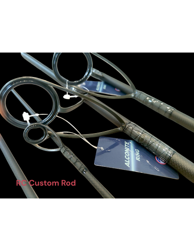 RCRod 10" Blank Matt Black 1K Ares