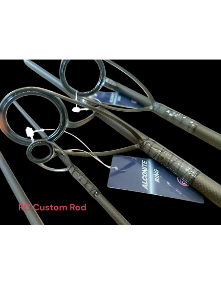 RCRod 10" Blank Matt Black 1K Ares