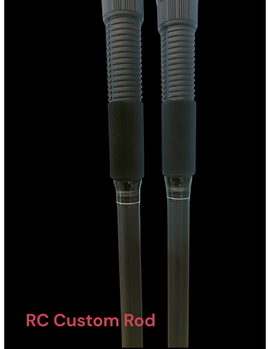 RCRod 10" Blank Matt Black 1K Ares