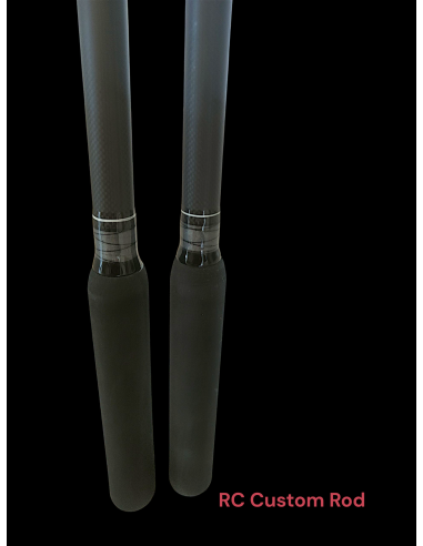 RCRod 10" Blank Matt Black 1K Ares