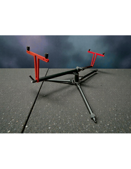 RollyPod 2.0 Versione 2 canne - Modello Rosso