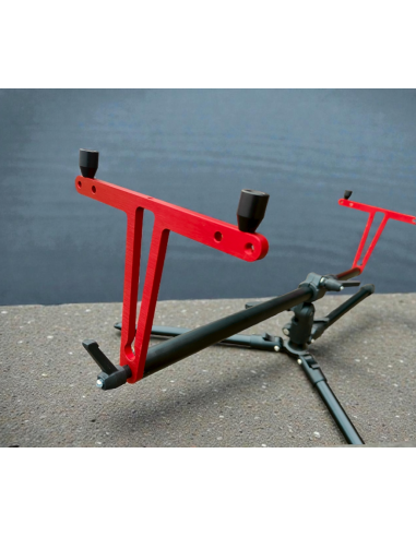 RollyPod 2.0 Versione 2 canne - Modello Rosso