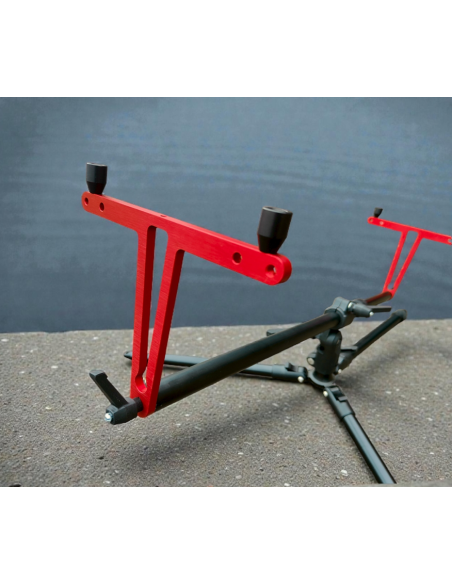 RollyPod 2.0 Versione 2 canne - Modello Rosso