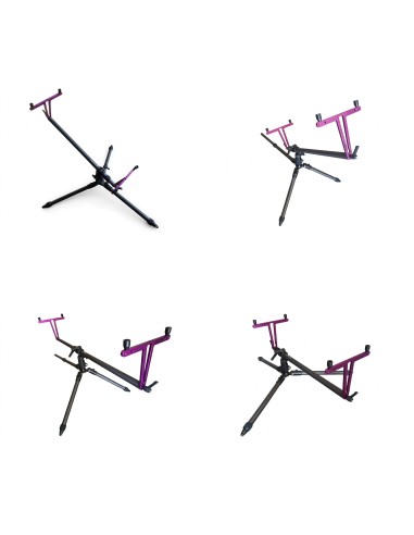 RollyPod 2.0 Version 2 Rods - Purple Model